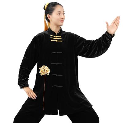 China 2-pcs Suit Multicolor Polyester Nice Martial Arts Nice Breathable Gi Jet Li Tai Chi for sale