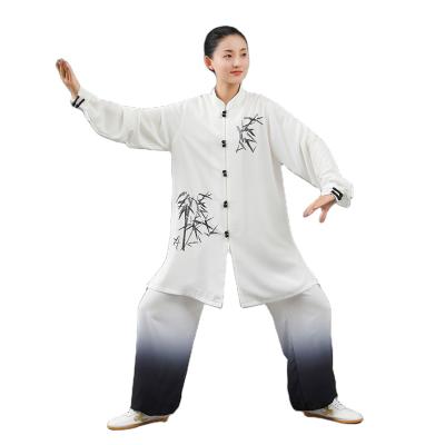 China multicolor polyester Tai Chi Wear Jake Mace professional practice Tai Chi suit 3-pcs good prices for sale