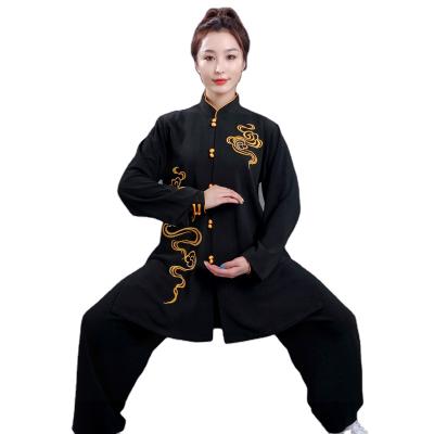 China 2-pcs Suit China Manufacturer Colorful Polyester Exquisite Professional Performance Men Suits Tai Chi Taiji Kase for sale