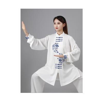 China 2-pcs Suit Good Quality Multicolor Polyester Practical Professional Martial Arts Wear Tai Chi Martial Arts for sale