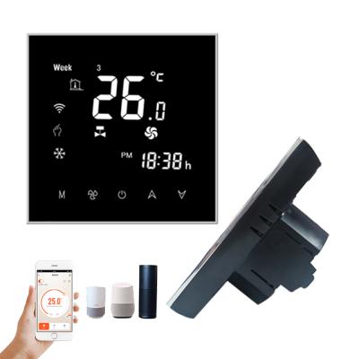 China OEM temperature hvac modbus wifi fan coil thermostat modern industrial digital control for sale