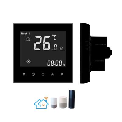 China modern electric room floor system heating wifi tuya electronic thermostat for sale