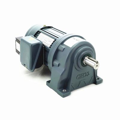 China 380V/220V 0.75kw Drip Proof Helical Reduction Gear Motor 22/28 hp Electric Motor for sale