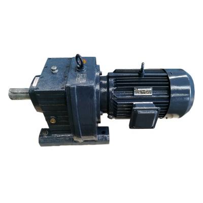 China Efficiency Helical Gearbox Gear Mining Electric Motor Gear Reducer For Rubber And Plastic for sale