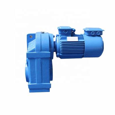 China Factory F series hollow shaft parallel shaft wps speed reducer gearbox for excavator for sale