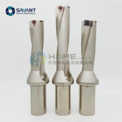 China Savantec Fast Drills Center Indexable U Drill Bit High Speed Staal Te koop