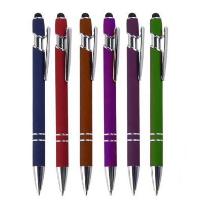 China Agriculture Ads Metal Ball Pen Kit With Laser Logo For Business Promotional Gift for sale