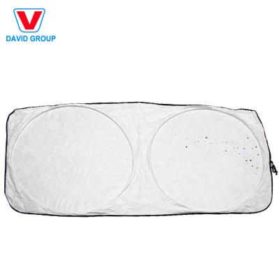 China 2021 Polyester Products Car Sunshade Curtain Pearl Cotton Material Car Sunshade for sale