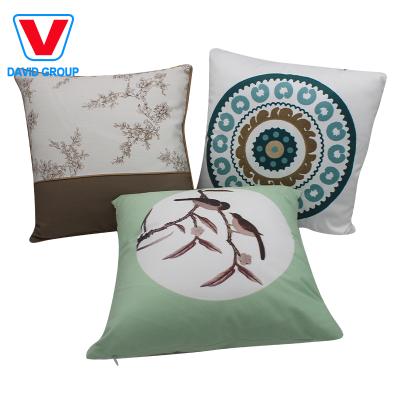 China Anti-Static Luxury Home Throw Blanket Decorative Square Velvet Cushion Cover 45x45cm Tile for sale