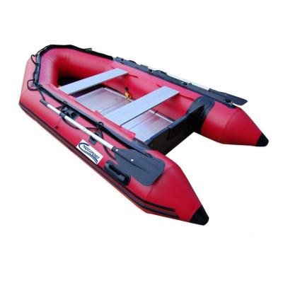 China RED PVC Inflatable Dinghy Travel Hypalon Inflatable Rescue Boat FOR SALE for sale