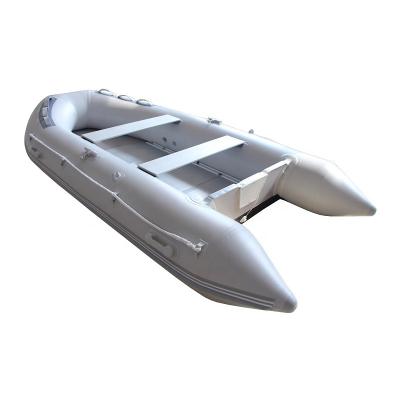 China Fishing Boat High Quality PVC Aluminum Floor Inflatable Boat Fishing Boat For Sale for sale