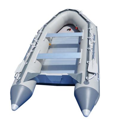 China Fishing Boat 4 Person Inflatable Aluminum Floor Rafting Fishing 9.2ft 10.8ft 13ft for sale