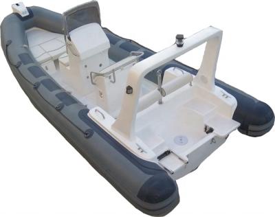 China PVC Semi Rigid Inflatable Boats , Rafting Inflatable Rib Boat for sale