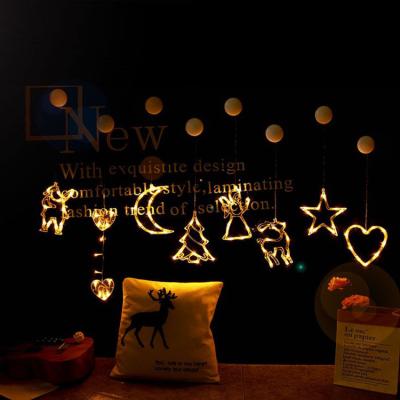 China Easily Assembled Customs Lead The Smart Curtain String Light Decoration For Holiday Use for sale