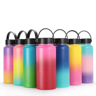 China Amazon Success Viable Sublimation Masks 18/8 Stainless Steel Leak Proof Sport Water Bottle Sublimation Thermos Bottle for sale