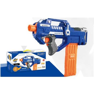 China Plastic Electronic Shooting Gun Plastic Electric Toy Kids Bullet Gun Toy Soft Toy Guns for sale