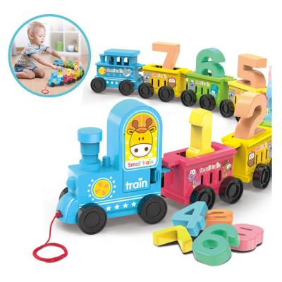 China Interesting Funny Digital Game Rope Train Kids Learning Toys Educational Toys For Preschool Children 27*27*5.5cm for sale