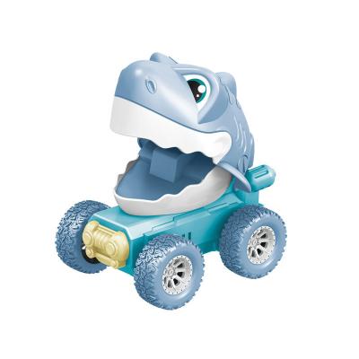 China Children's Toy Set Friction Car For Press Mini Pull Back Animal Vehicle Kid's Toy Custom Funny Educational Friction Shark for sale