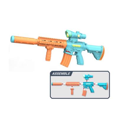 China Toy Newest Exciting Game Electronic Toy Collect Toy Guns For Boys No Bullets Safe For Various Kids Combinations Magnet Toys for sale