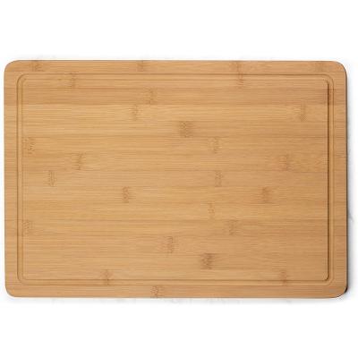 China Viable square household double-sided cutting board with mold thickened durable bamboo chopper can be customized for sale