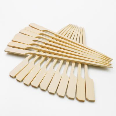 China Heat Resistance Disposable Bamboo Skewers For Hot Pot BBQ Chicken for sale