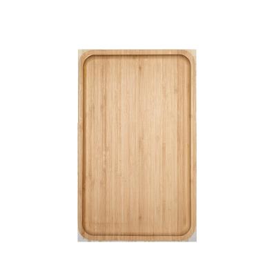 China Rectangular Durability Tray Japanese Style Tray Hotel Home Tea Cup Bamboo Tableware for sale