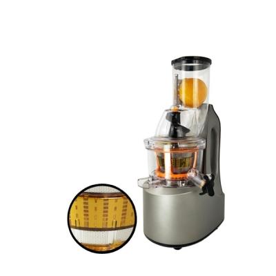 China Hotel Cold Stainless Steel Auger Press BPA FREE Manual Fruit Juicer Staight Version for sale