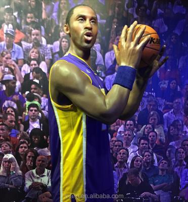 China High Quality Human Sculpture Kobe Bryant Celebrity Wax Figures In Europe For Sale for sale