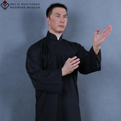 China Europe Wonder Stock Number of World Famous Actor Donnie Yen Silicone Wax Kongfu Figure for sale