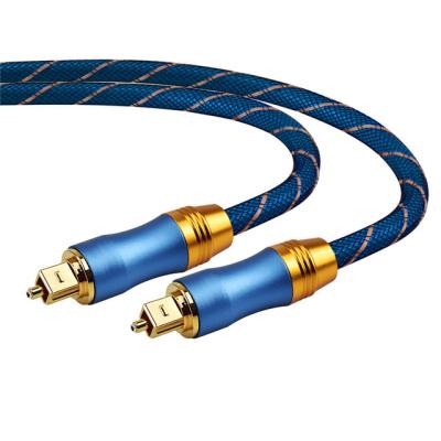 China SPDIF Fiber Optic Cable Digital Cable 5.1 SPDIF Toslink Audio Braided Audio Speaker Fiber Optic Cable 1m 2m 3m 10m PS4 DVD TV Amplifier for sale