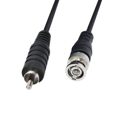 중국 High Quality Multimedia RCA Male Plug To BNC Male Plug Video Jumper Cable For TV Security Camera 판매용