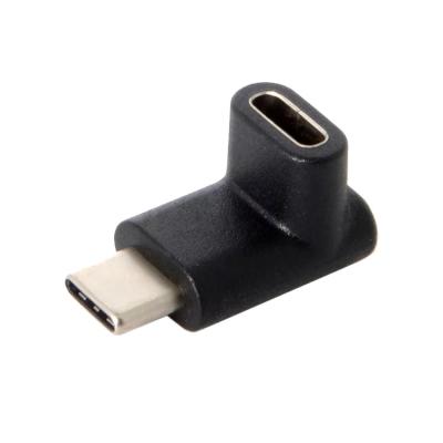 Cina Used For Macbook 90 Type C Degree Angle USB 3.1 Male To USB-C Female Converter Adapter in vendita