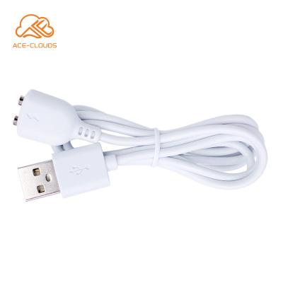 China MP3/MP4 Player Factory Customization Spacing 7mm Magnetic USB 2Pin Quick Charging Cable for sale