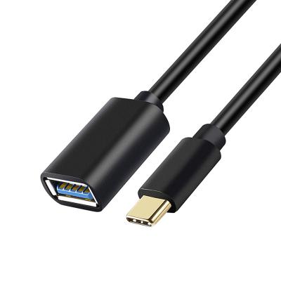 China USB3.0 GEN1 USB Type C To USB 2.0 3.0 Extension OTG Cable Sync Data For MacBook for sale