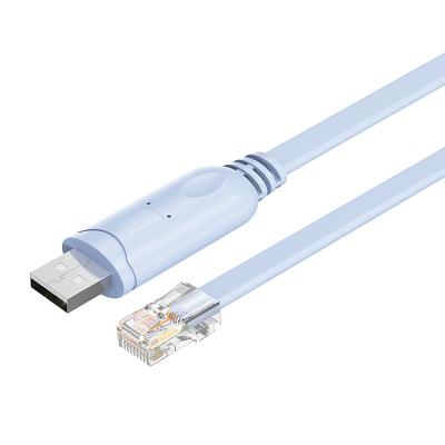 China COMPUTER FTDI CH340 Chip Usb To Rj 45 Rollover Serial Usb Console Cable For Ci sco Router Switch à venda