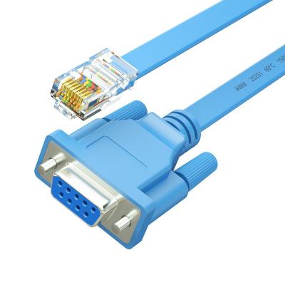 Chine Routers 6Feet RS232 DB9 to RJ45 Cat5 Ethernet Adapter DB9 to RJ45 Console Cable à vendre