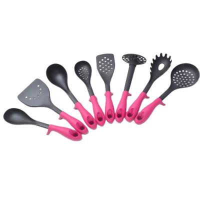 China Kingforce Sustainable Wholesale Nylon Cookware Set Spatula Kitchen Care Non Stick Cookware Set for sale