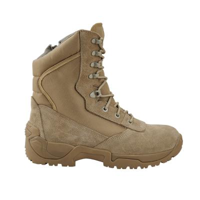 China High quality anti-slip steel military boots safety anti-toe sting army safety shoes khaki boot for sale construction mining for sale