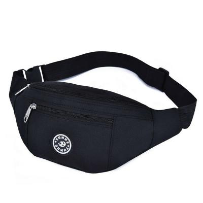 China Fashion New Fashion Men Women Waist Bum Belt Money Pouch Wallet Zipper Travel Increasing Bag Black Gray Red Blue for sale