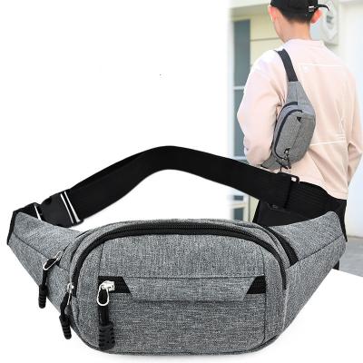 China Fashion men's and women's new waist sports multi-function large mobile phone money belt bag for sale