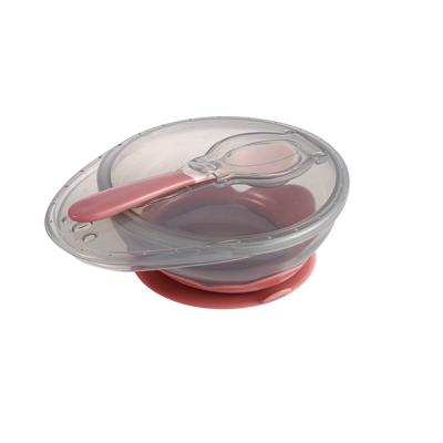 China New Arrival BPA Free Leak Proof Baby Bowl Soup Bowl Food Grade PP Snack Suction Cup For Kids for sale