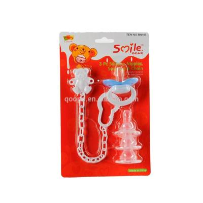 China BPA free hot selling 2018 new baby products clips for latex soothers for sale