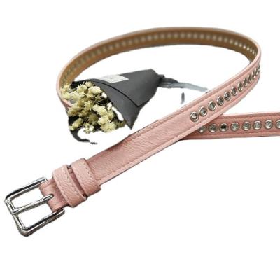 China Simple Design Comfortable Wholesale Casual PU Pin Buckle Belt For Ladies High Quality Leather Belt For Women for sale