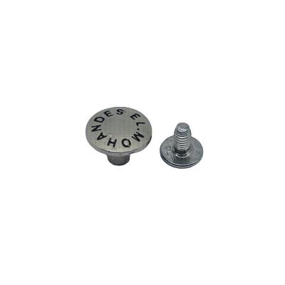 China Widely Applied Small Head Phillips Screw Fasteners To Belt Special Flat Buckle for sale