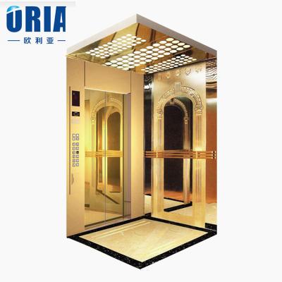 China Oria-A030 Home Villa Elevator Home 0.5-2.5m/s PVC Floor Stainless Steel zu verkaufen