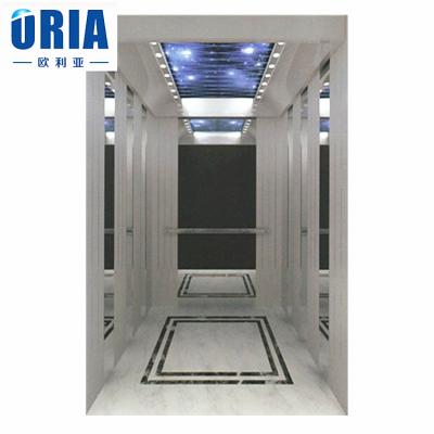 China ORIA Hairline Stainless Steel Passenger Elevator Lift  Commercial zu verkaufen