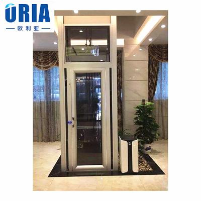 中国 ORIA cheap price for 4 passenger elevator lift with hairline stainless steel 販売のため