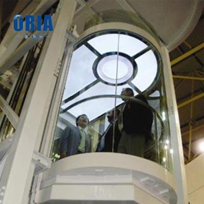 Cina ORIA-G03 Sightseeing Glass Elevator 450kg-1600kg 1.0m/s-6.0m/s in vendita