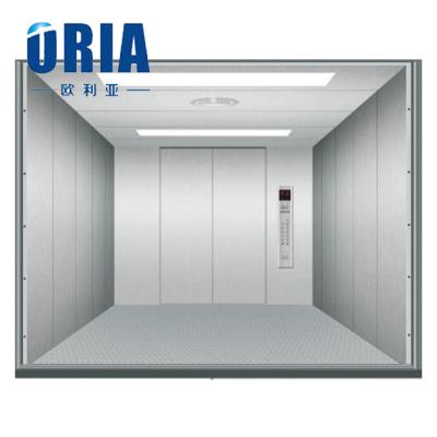 China ORIA the price of 1 ton freight elevator and the size of the freight elevator for sale