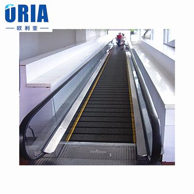 中国 Automatic Moving Walk Escalator Oria-G013 Glass With Steel 1600kg 販売のため